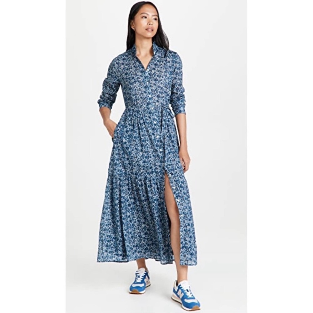 Trovata Birds of Paradis Mamie Long Maxi Dress size XS EUC